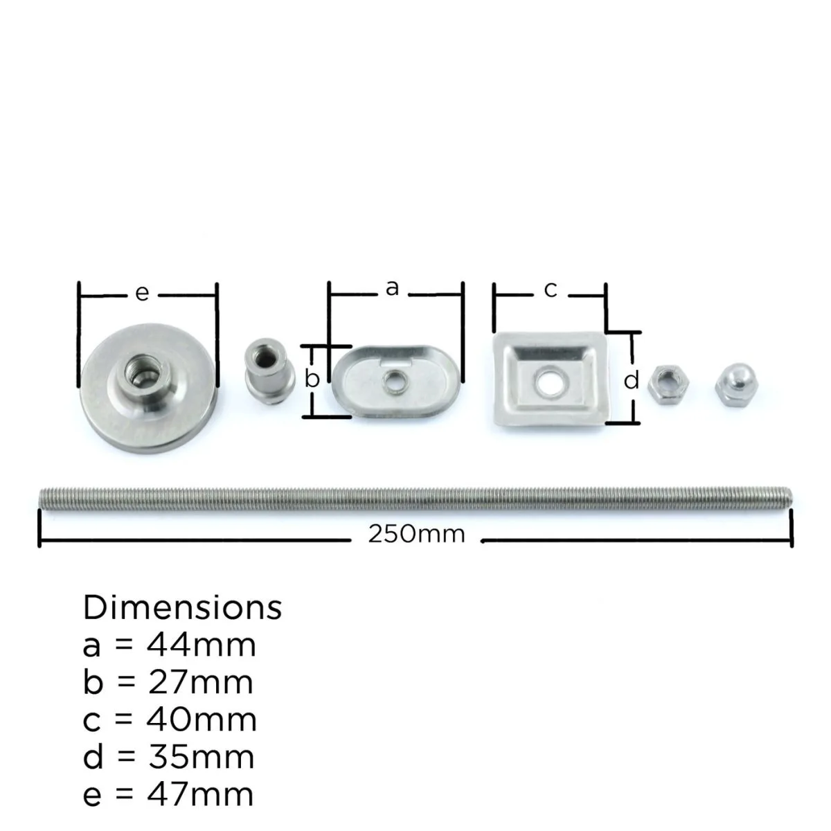 Radiator Wall Stay With M8 Steel Wall Plate 6.jpg